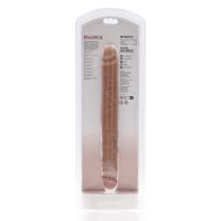 RealRock Slim dobbeltdildo - 30,5 cm - Tan, bilde 3