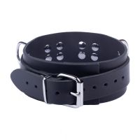 Red Leather Ultra Leather Necklace - Black, picture 2