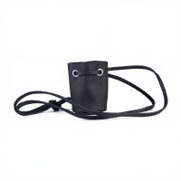 Red Leather Bolsa em Pele para Aroma - Preto, imagem 2