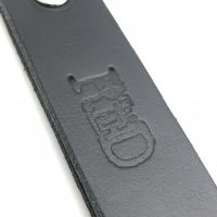 Red Leather Palmatória em Pele com 3 Tiras - 39,5 cm - Preto, imagem 5