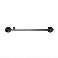 Red Leather justerbar spreader bar i metal med lædermanchetter - 65 til 120 cm - Sort, billede 2