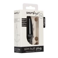 Shots Toys Slank Begynder Buttplug - Sort, billede 4