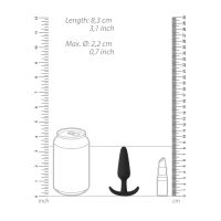 Shots Toys Slank Begynder Buttplug - Sort, billede 6