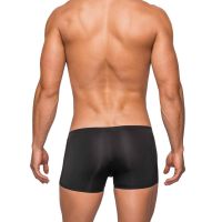 Male Power Seamless Sleek Short - S - Sort, billede 2