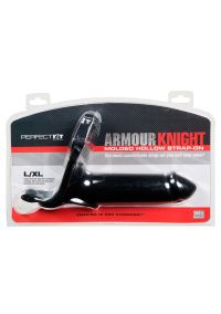 PerfectFitBrand Armor Knight - Strap-on dildo - 15 cm - Musta, kuva 2