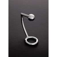 Steel by Shots Intruder Cockring con Pallina Anale - 50/30 mm