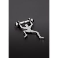Steel Climbing Man Magnetiske brystvorteklemmer