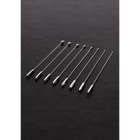 Steel Rosebud Urethral Sounds - 8 Pieces