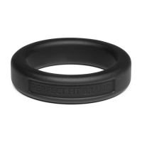 PerfectFitBrand Silicone Hefty Ring Classic - Cockring - 3,6 cm - Noir