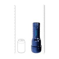 XKIN Metallix - Axel Steel - Torch Masturbator - Mouth - 570g - Blue/Brown, picture 5
