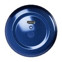XKIN Metallix - Dante Knox - Vibrating Torch Masturbator - Mouth - 590g - Blue/Tan, picture 3