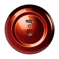 XKIN Metallix - Roman Blaze - Vibrerende torch-masturbator - Anus - 590 g - Rød/Hudfarvet, billede 4