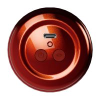 XKIN Metallix - Don Phoenix - Vibrerande torch-masturbator med sug - Rumpa - 660g - Röd/Ljusbrun, bild 4