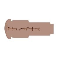 XKIN Metallix - Mila Desire - Masturbador Lanterna Vibratório com Sucção - Anal - 660g - Ouro Rosa/Castanho-Claro, imagem 4