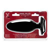 PerfectFitBrand Finger Grip Plug #4 - Plug Anal com Pega para os Dedos - Preto, imagem 2