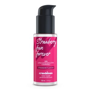 Crushious Waterbased Lubricant - Strawberry Flavour - 50 ml