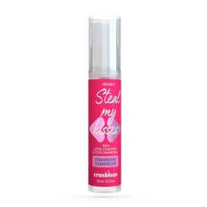Crushious Steal My Kisses - Lubrykant - Smak truskawkowego szampana - 10 ml