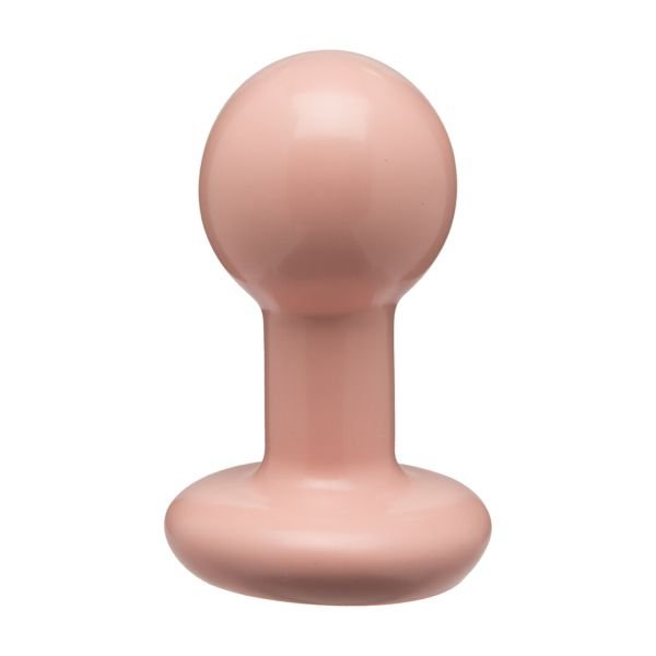 Doc Johnson The Classic - Plug anal rond - Small - Crème