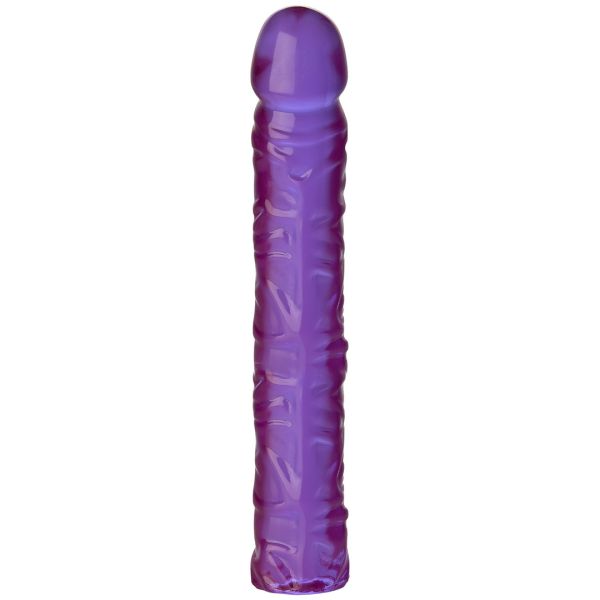 Doc Johnson Crystal Jellies Classic Dong - gele-dong - 25 cm