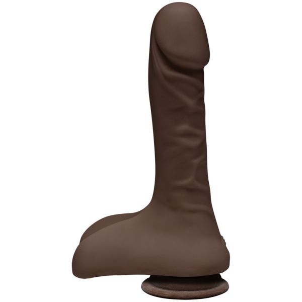 Doc Johnson Super D - Dildo realistico ULTRASKYN con testicoli - 22 cm