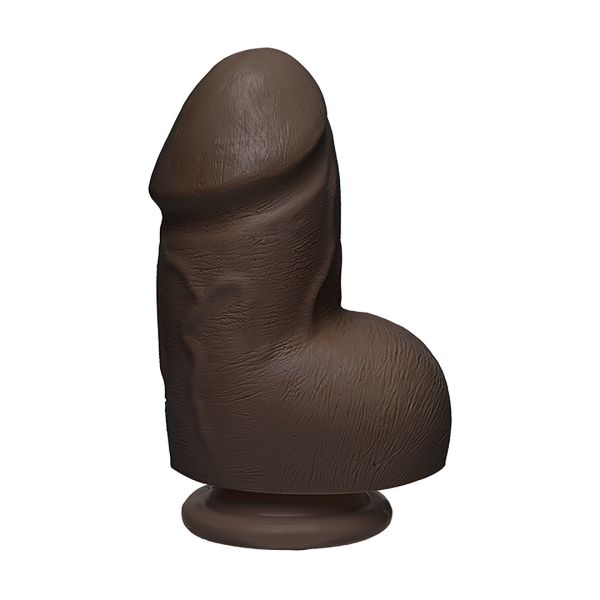 Doc Johnson Fat D - Dildo Realistico FIRMSKYN con Testicoli - 15 cm