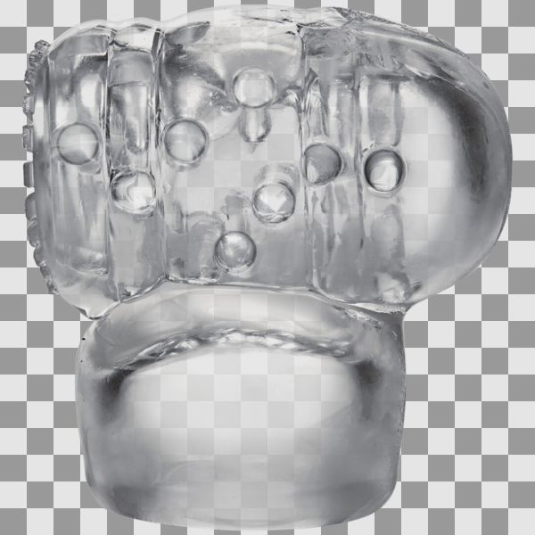 Doc Johnson Cock Teaser Tête de wand - Transparent