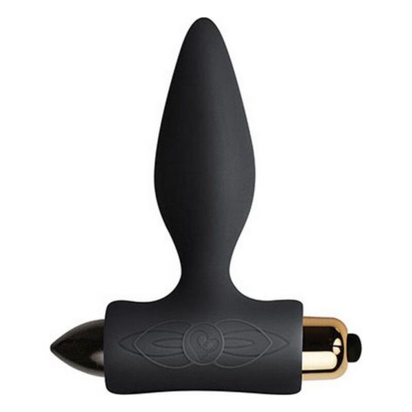 Rocks-Off Petite Sensations - Vibrating Standard Butt Plug - Black