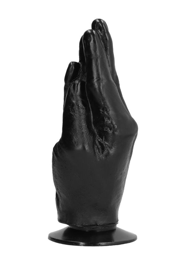 All Black Fistfuck Dildo - 21 cm, 7 cm leveys
