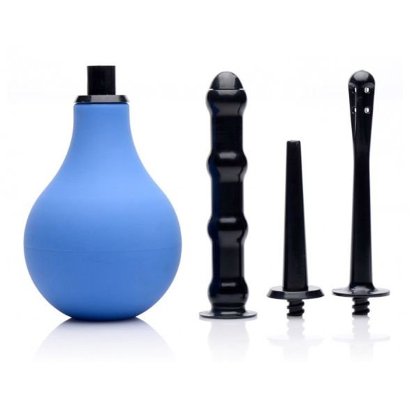 XR Brands Premium Analduschset med backventil