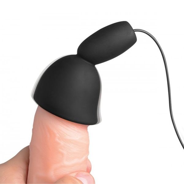 XR Brands Deluxe glansstimulator i silikon
