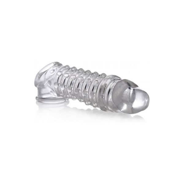 XR Brands Penis sleeve - 4 cm - Gjennomsiktig