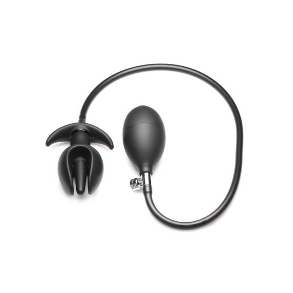 XR Brands Bad Buoy Anchor - Oppustelig analplug i silikone - Sort