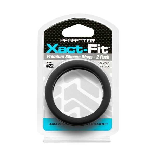 PerfectFitBrand #22 Xact-Fit - Penisring 2-pak