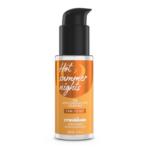 Crushious Vandbaseret varmende glidecreme - 50 ml