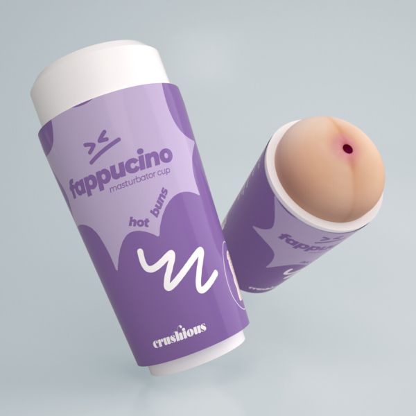 Crushious Fappucino Hot Buns - Anal Masturbator Cup - Lilla