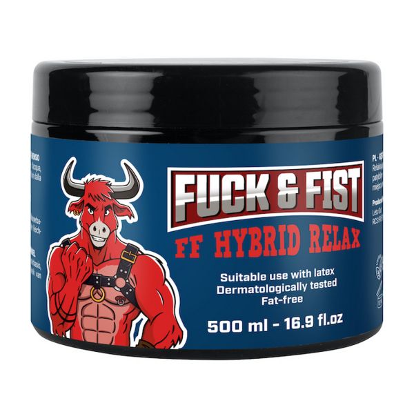 Fuck & Fist FF Hybrid Relax - Tyk Glidecreme - 500 ml