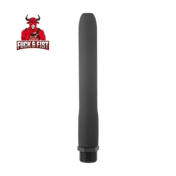 Fuck & Fist Analdouche Silikonedyse - 15 cm - Sort