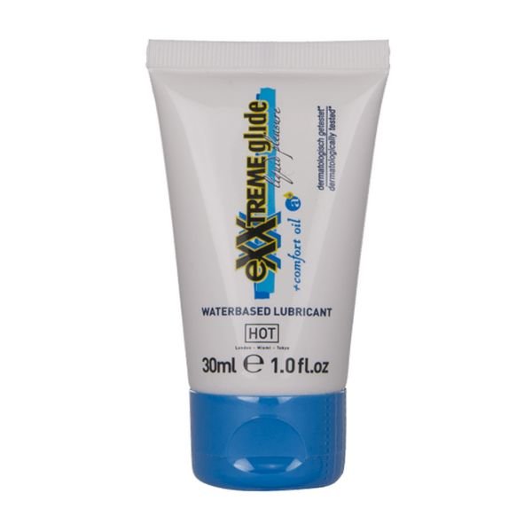 HOT Exxtreme Glide - Lubrificante a Base d'Acqua con Olio Comfort - 30 ml