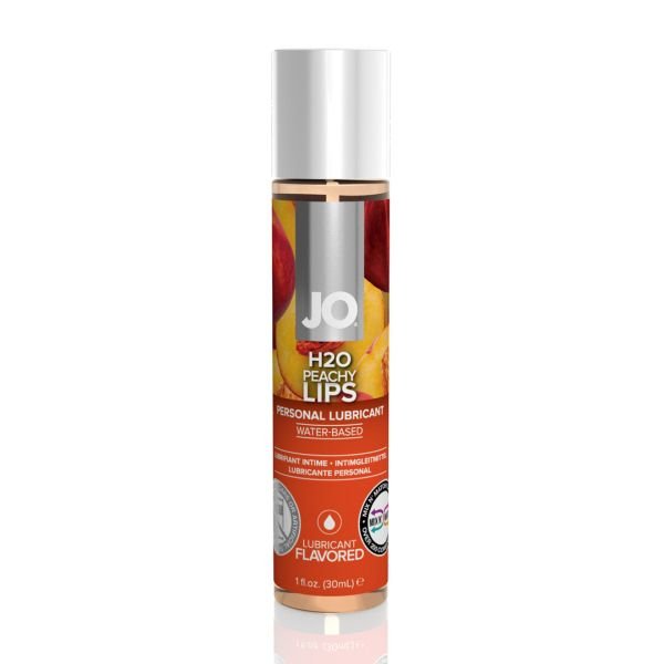 JO H2O - Peachy Lips - Vandbaseret glidecreme - 30 ml