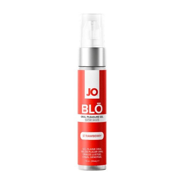 JO Blo - Jordbær - Gel til oralsex - 30 ml