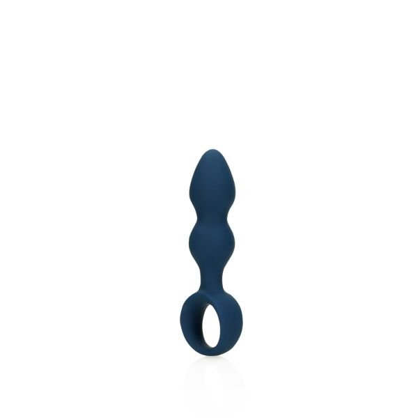 Loveline Dråbeformet analplug - Small - Baltic Blue