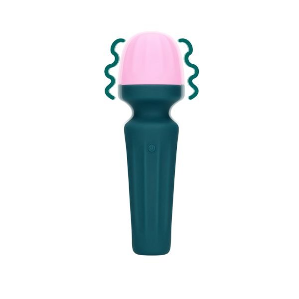 Loveline Mini Wand Vibrator - Ancient Sea