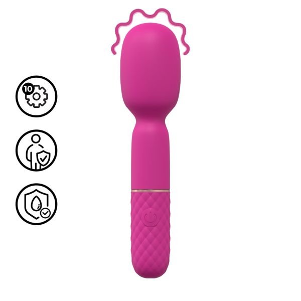 Loveline Mini vibromasseur wand - Rose