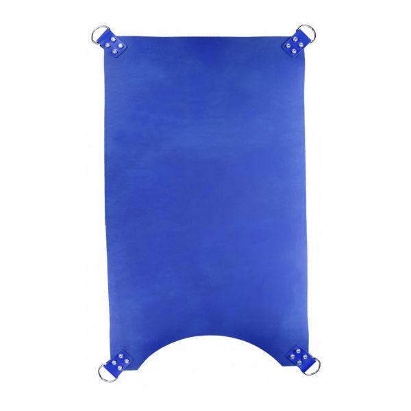 Mr. Sling Sling cuir 4 points - Bleu