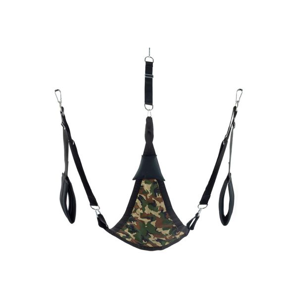 Mr. Sling Kolmiomainen kangaskeinu 3 tai 4 pisteellä - Camouflage