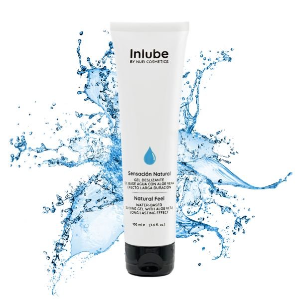 Nuei vandbaseret glidecreme - Natural Feel - 100 ml