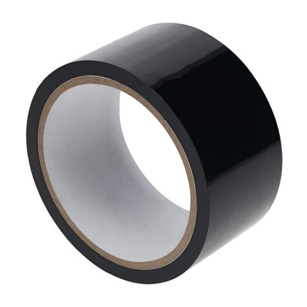 Ouch! Bondage tape PVC non collant - 20 m - Noir
