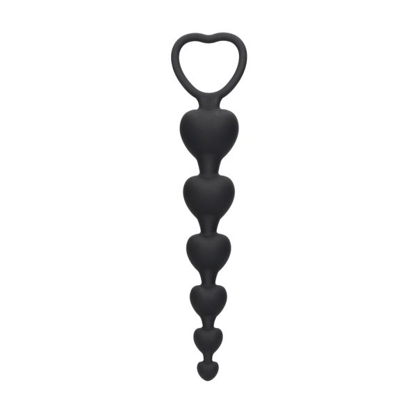 Ouch! Anal Heart Beads