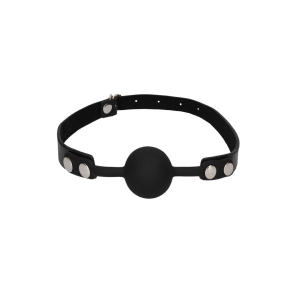 Ouch! Ball gag i silikone - OU676BLK