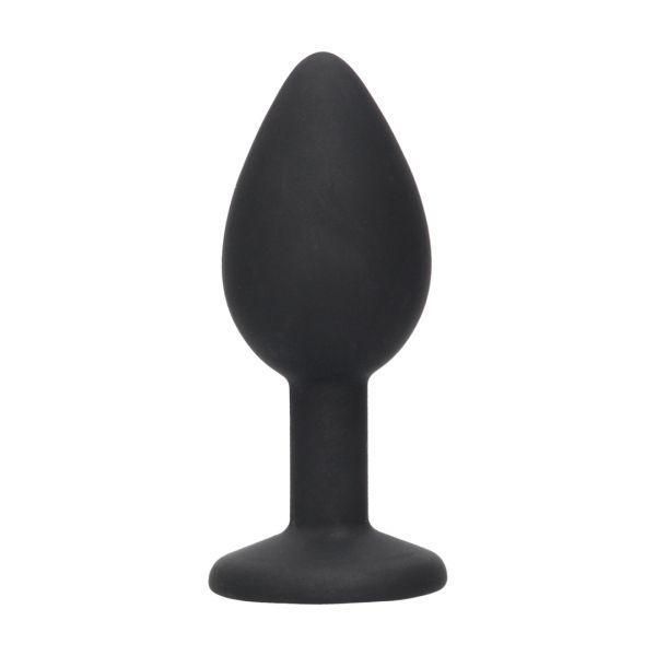 Ouch! Plug Anale in Silicone con Gioiello Removibile